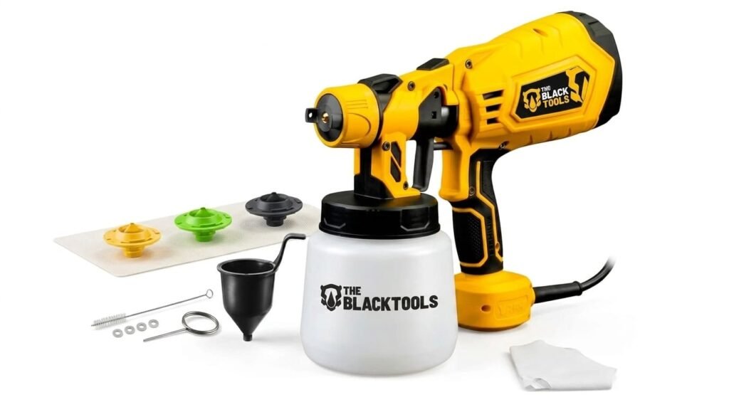 A Pistola De Pintura Hvlp 1.4l 600w Com 4 Bicos Tpp150